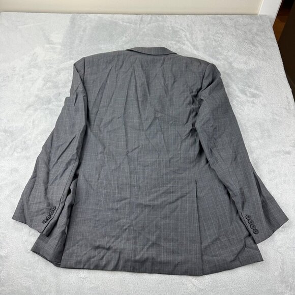 Burberry Grey Blazer 100% Wool Men’s Size 46 - Picture 8 of 15